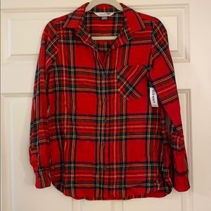 NWT Old Navy flannel shirt.